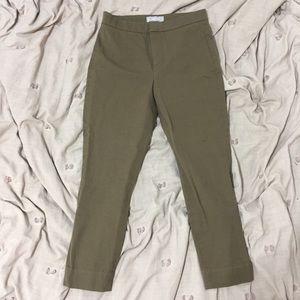 olive green Everlane pants